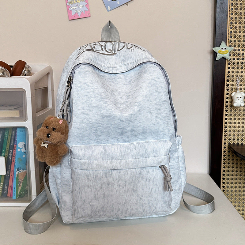 Casual Textured Backpack Kalsten