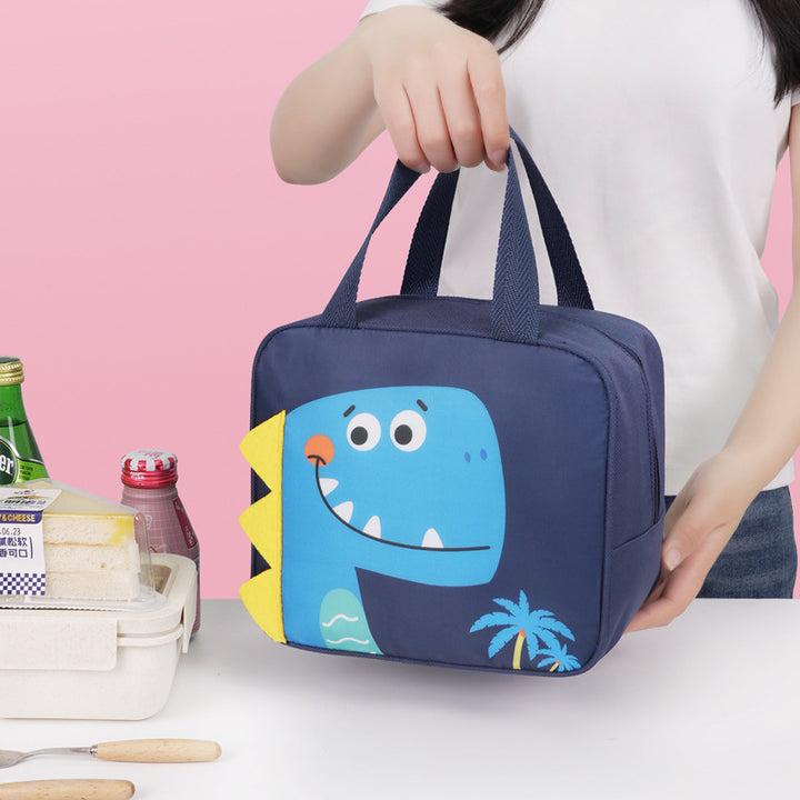 Insulated Dinosaur-Themed Lunch Bag