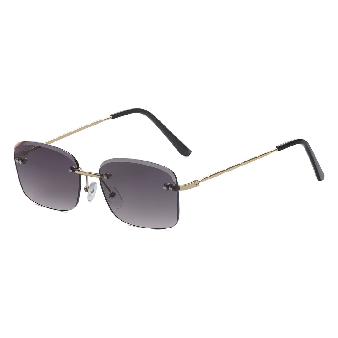 Women's square sunglasses with polarized lenses and elegant metal frame Kalsten