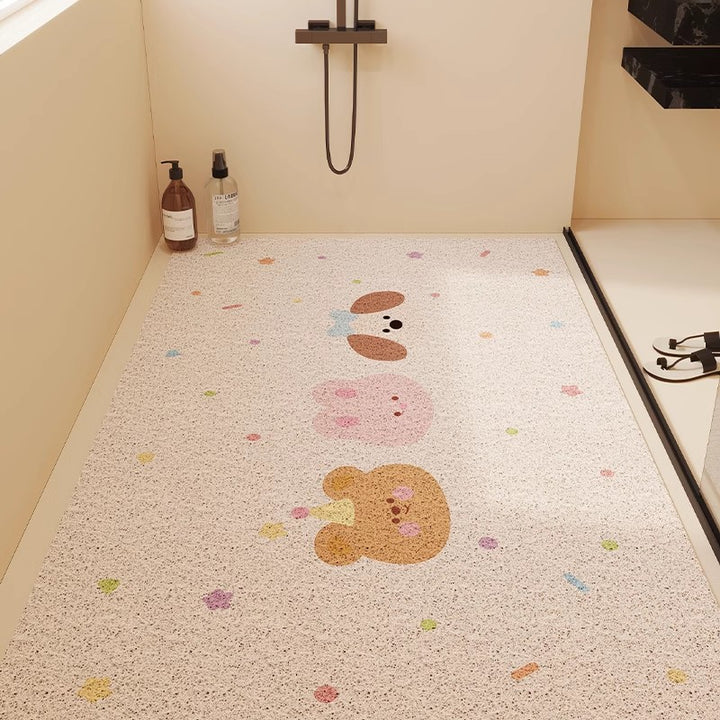 Playful Animal Themed Memory Foam Mat Kalsten