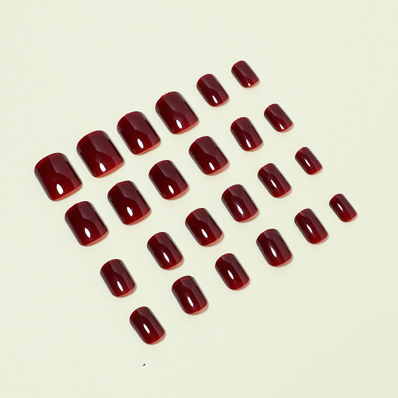 Glossy Press-On Nail Set Kalsten