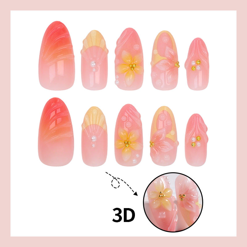 Artfully Decorated Nail Tips Kalsten