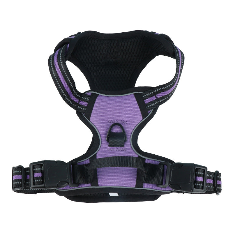 Comfortable Adjustable Dog Harness and Leash Set