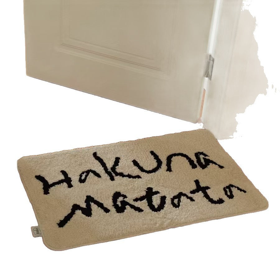 Cozy Phrase Bath Mat Kalsten