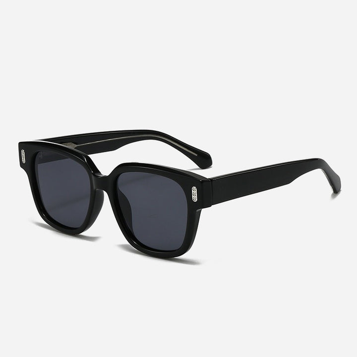 Women's Designer Sunglasses with Square Frame and Brown Lenses Kalsten