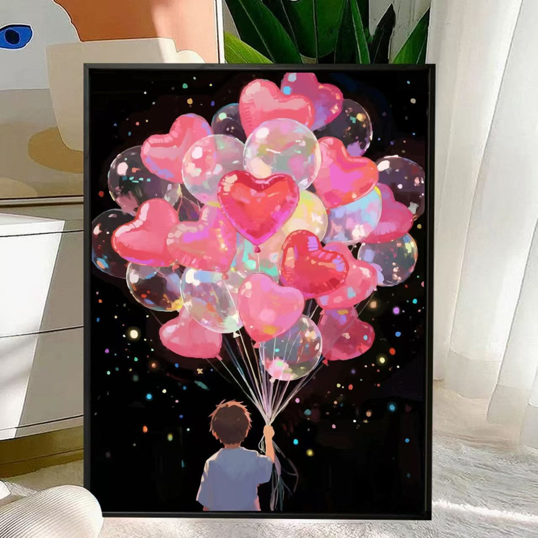 Charming Floral Bouquet Canvas Art Kalsten