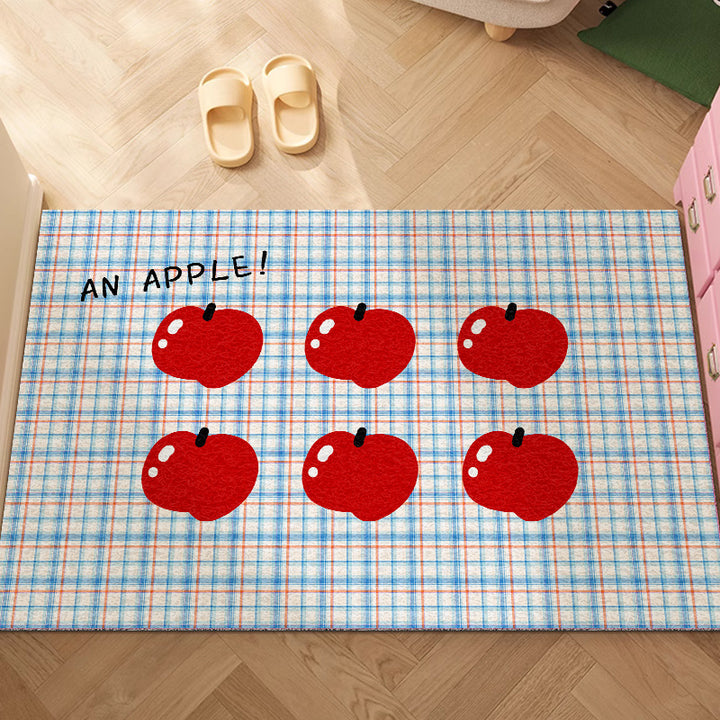 Cozy Fruit-Themed Doormat