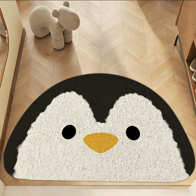 Penguin-Themed Area Mat