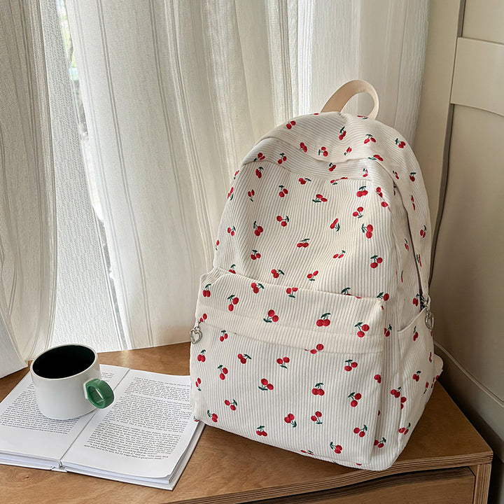 Floral Patterned Casual Backpack Kalsten