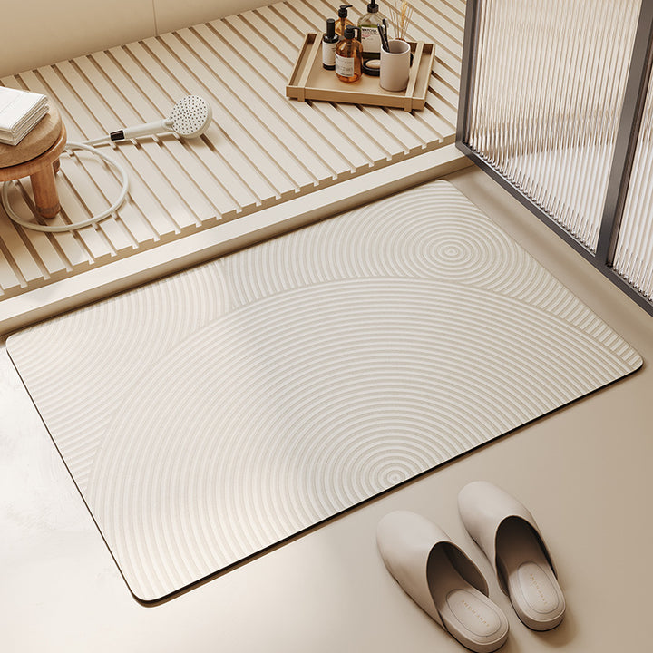 Stylish Geometric Pattern Bath Mat Kalsten