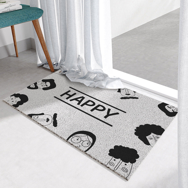 Whimsical Welcome Door Mat Kalsten