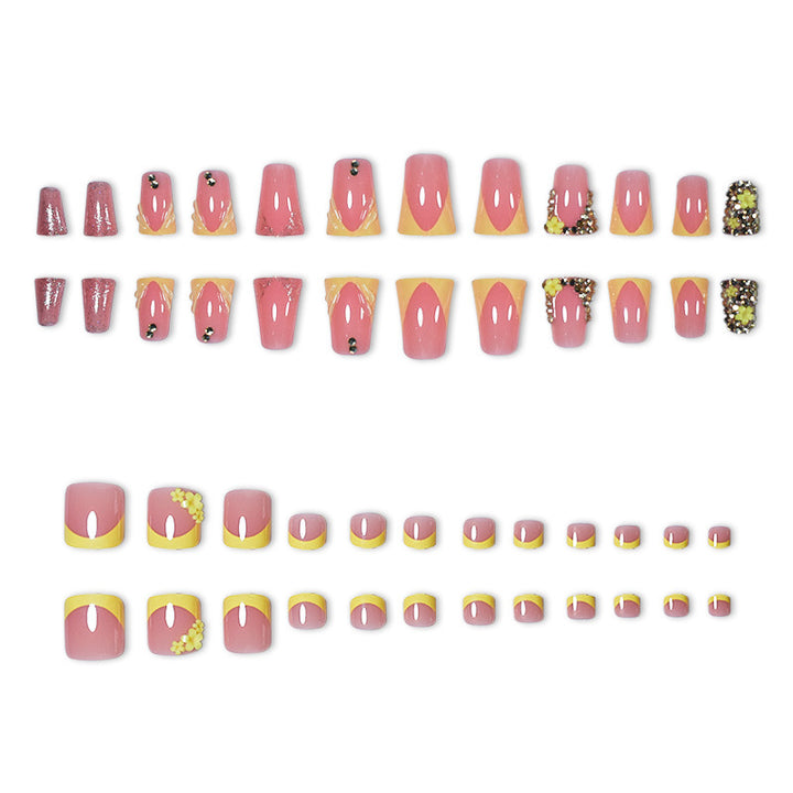 Premium Decorative Press-On Nails Kalsten