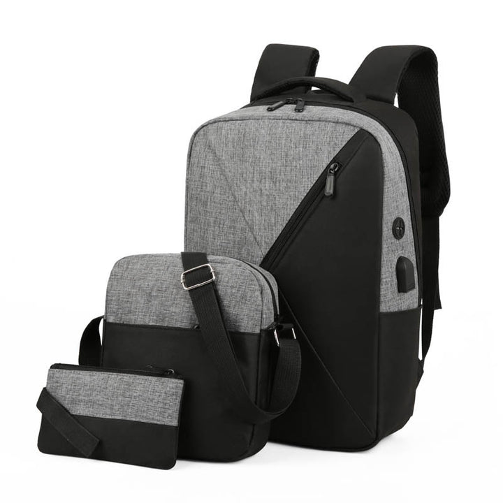 Versatile Three-Piece Travel Backpack Set Kalsten