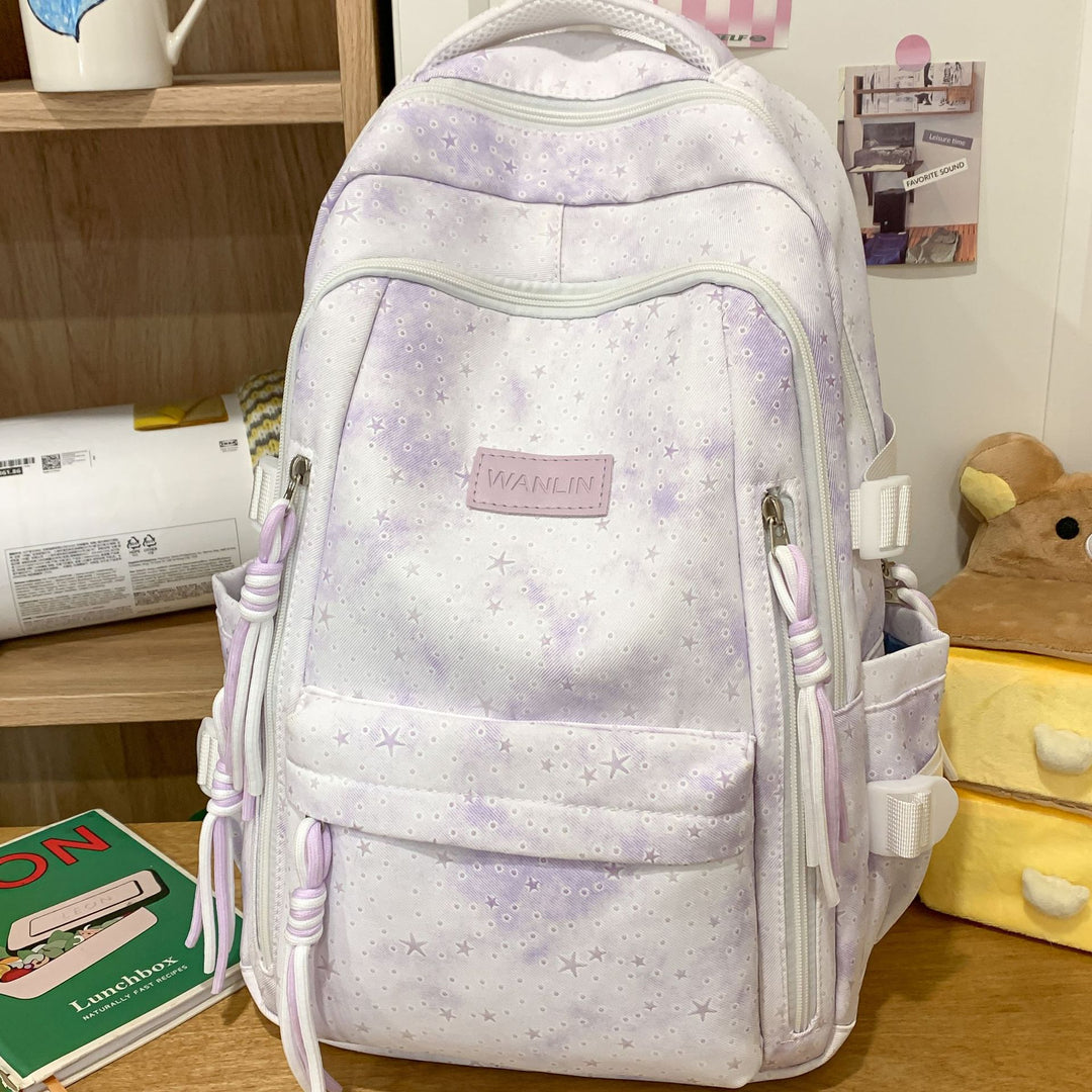 Stylish Star-Patterned Backpack Kalsten 1791205965
