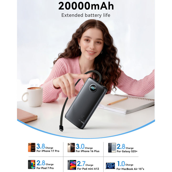 High-performance charger with LED display Kalsten