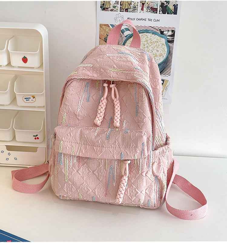 Backpack with Sparkling Details Kalsten