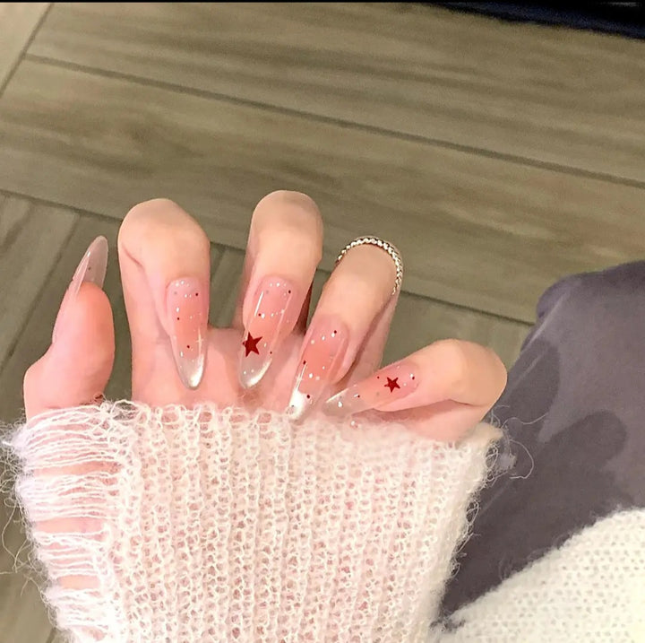 Glossy Press-On Nail Art Kalsten