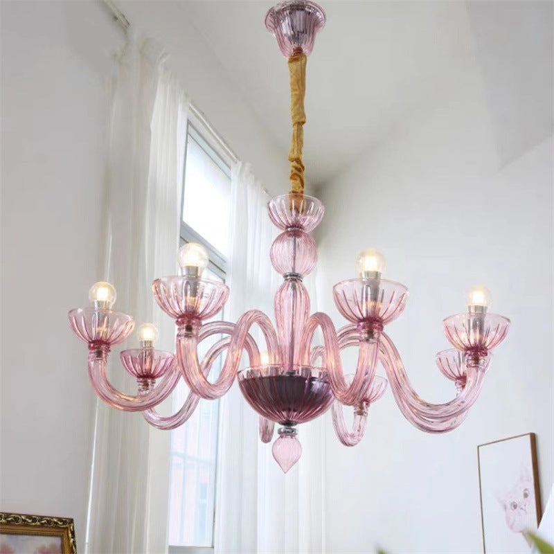 Elegant Glass Chandelier
