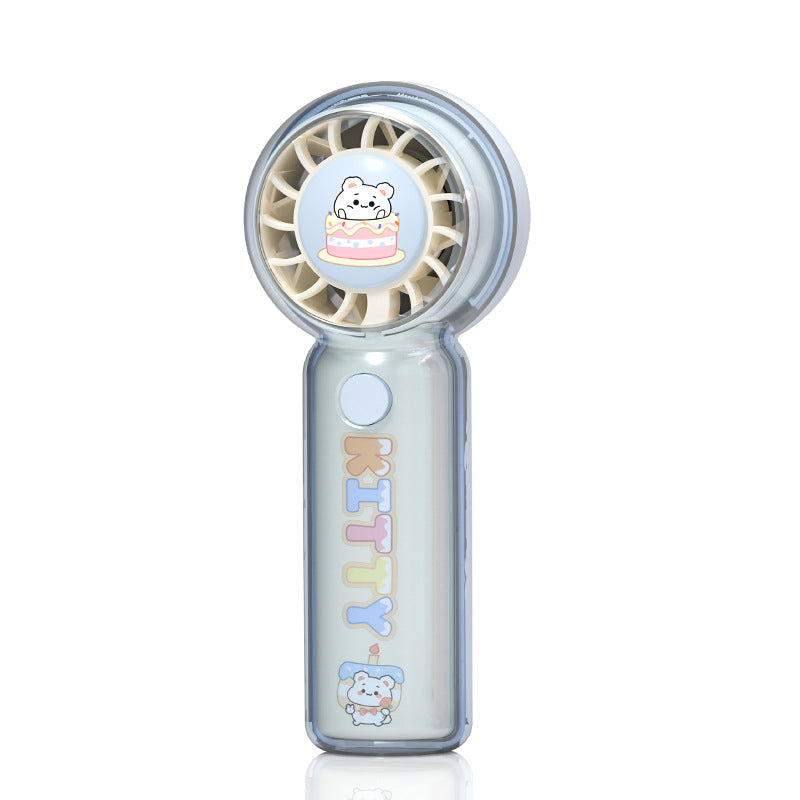 Ladies portable mini fan with cheerful design Kalsten