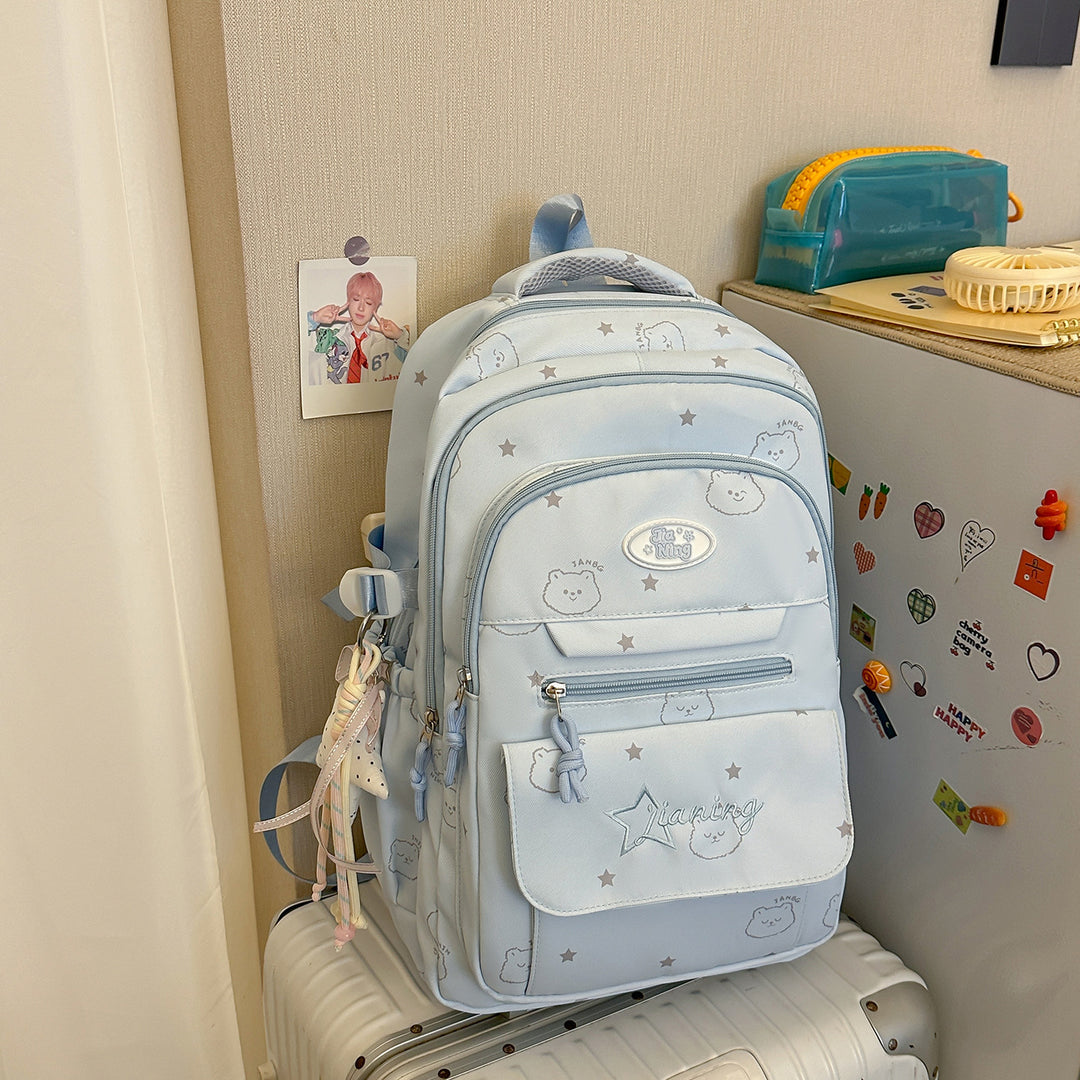 Cute Character-Printed Casual Backpack Kalsten