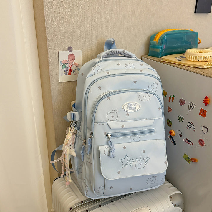 Cute Character-Printed Casual Backpack Kalsten