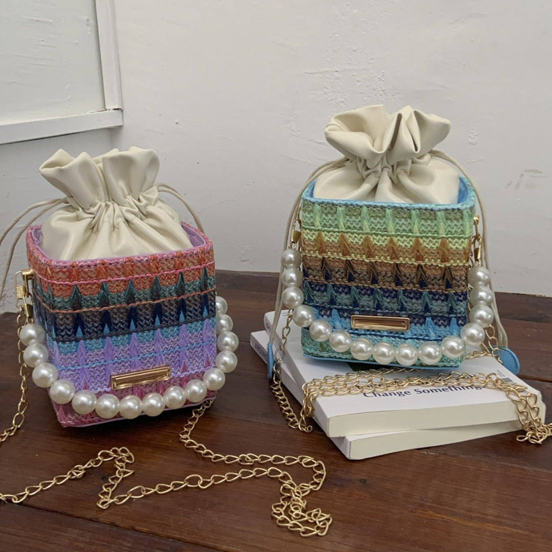 Charming Mini Drawstring Shoulder Bag Kalsten