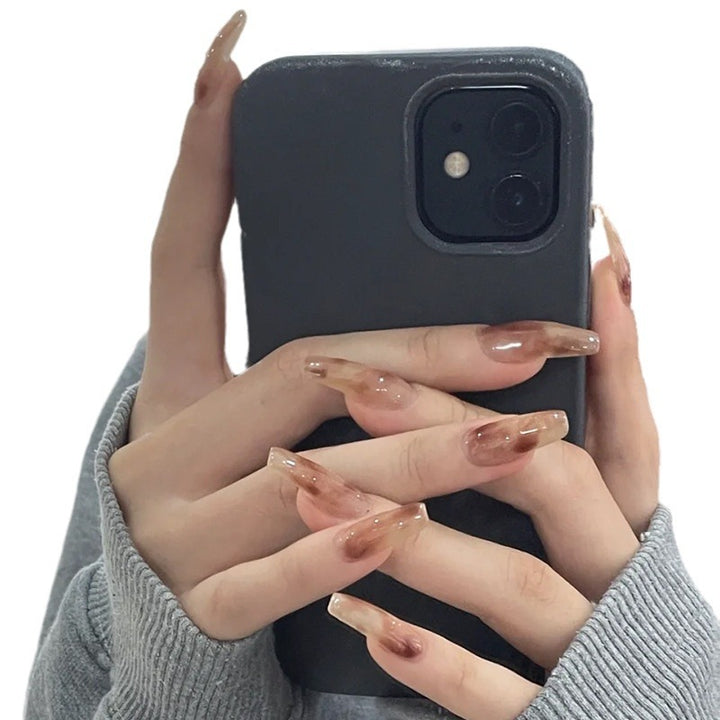 Glossy Ombre Nail Art Extensions