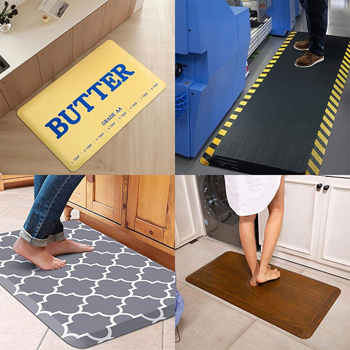 Decorative Jungle-Themed Kitchen Runner Mat Kalsten