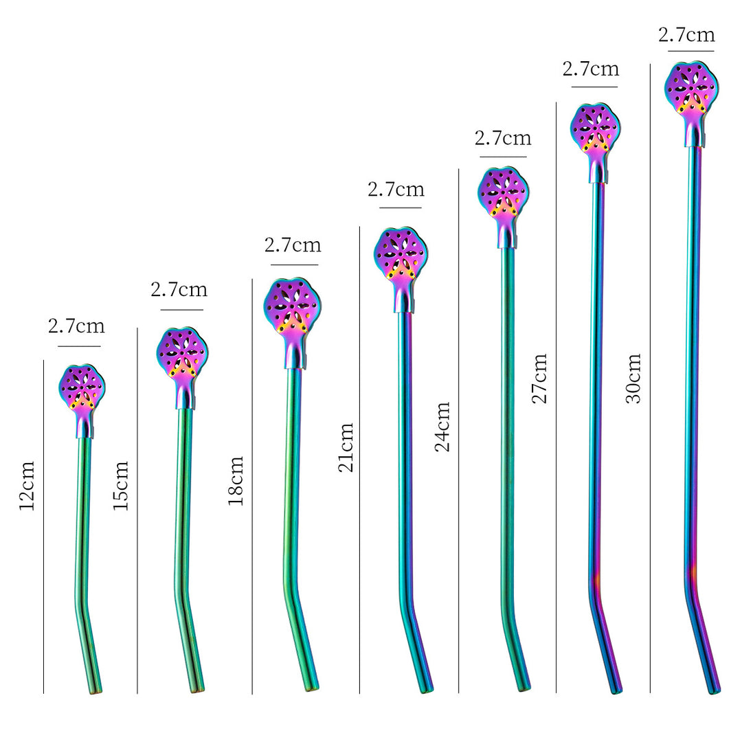 Stylish teaspoons with practical drainage holes Kalsten