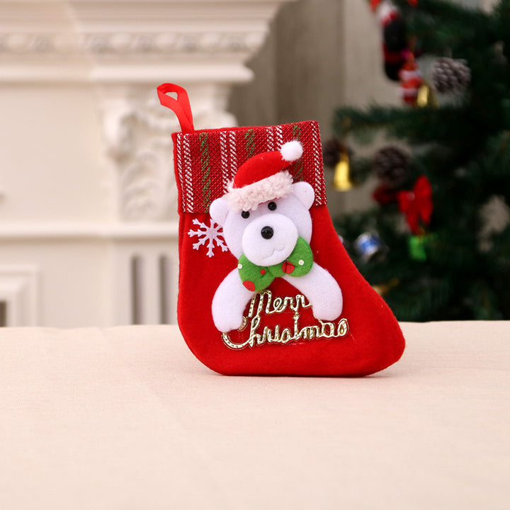 Plush Christmas Bear Stocking Kalsten