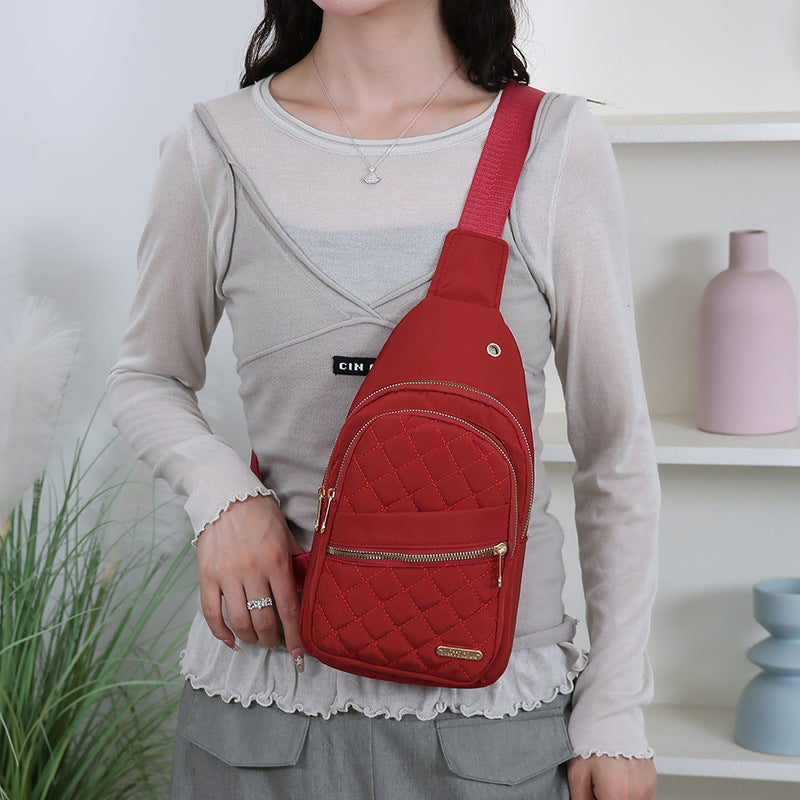 Chic Quilted Sling Bag Kalsten