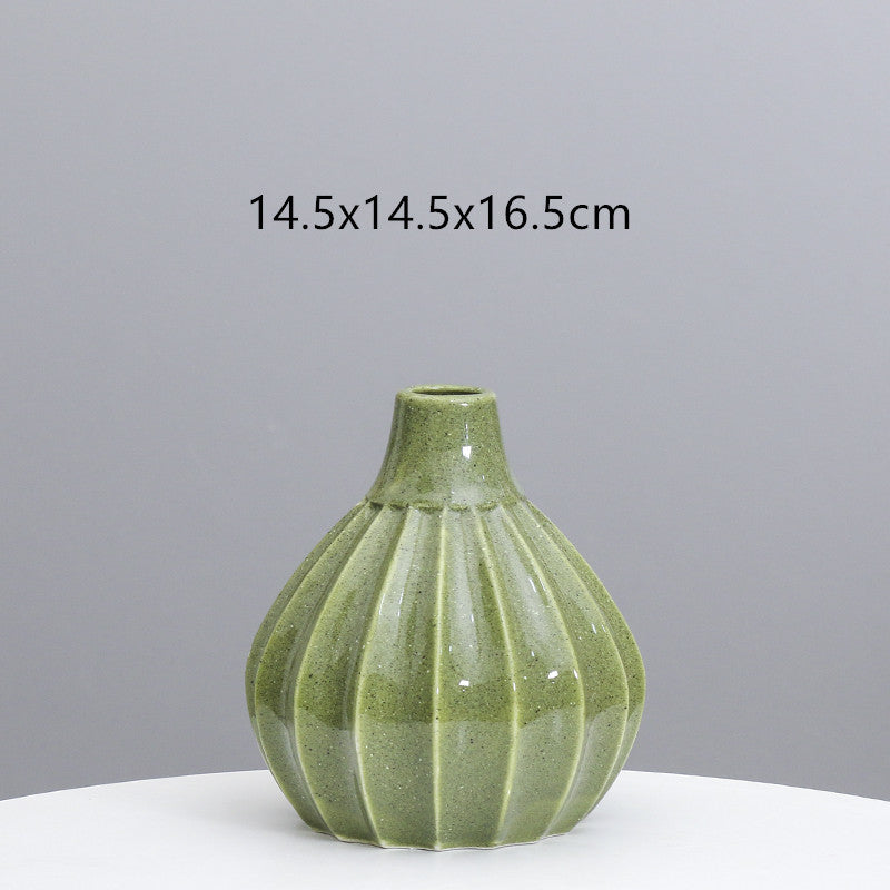 Artistic Curved Ceramic Vase Kalsten
