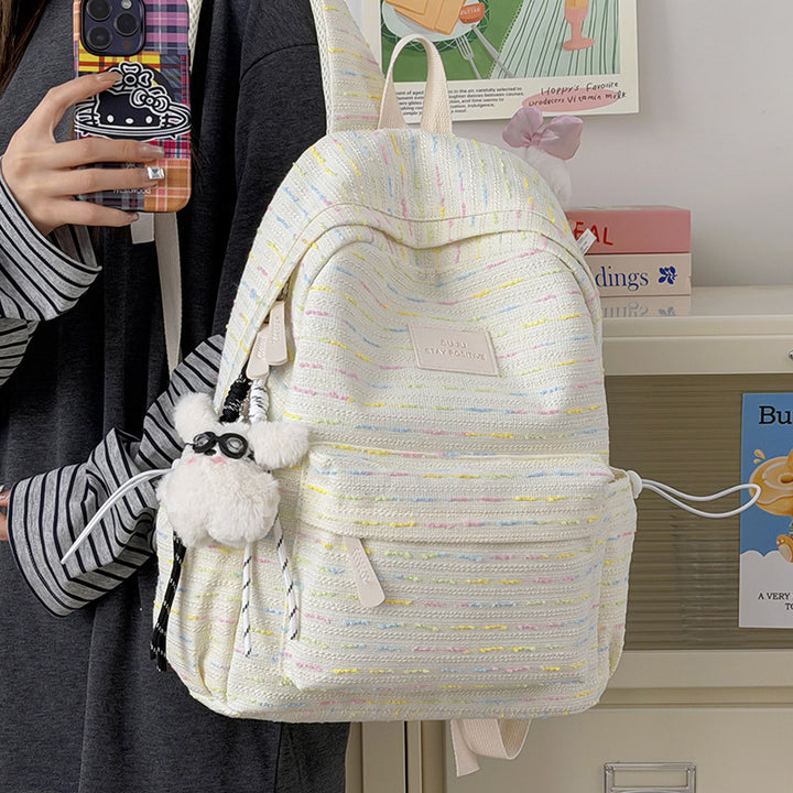 Trendy Textured Backpack Kalsten