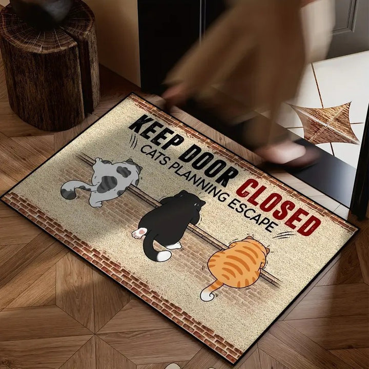 Cartoon-Themed Doormat Kalsten