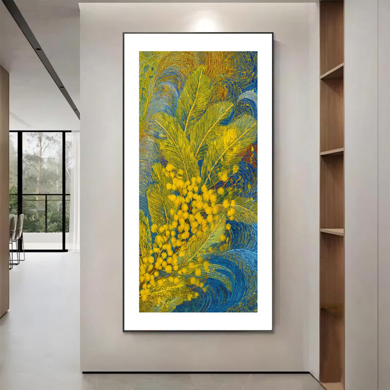 Framed Botanical Canvas Artwork