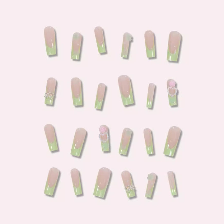 Artistic Decorative Press-On Nails Kalsten