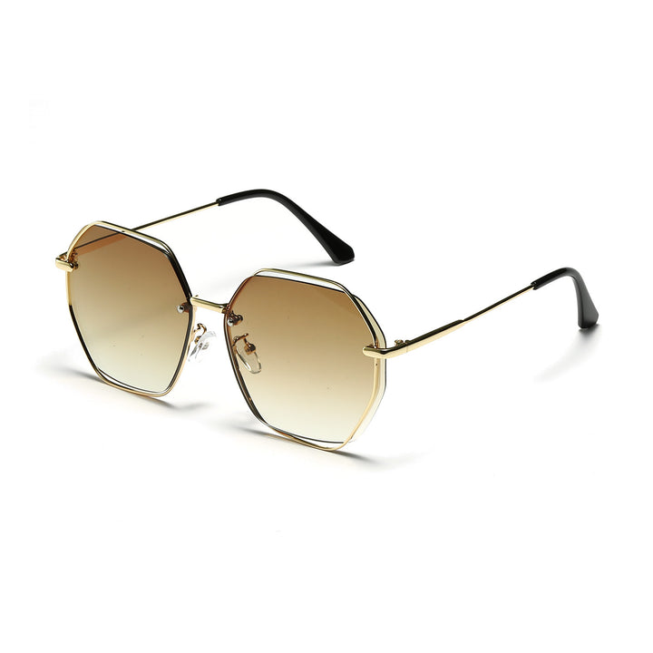 Women's fashionable octagonal sunglasses with elegant frame Kalsten