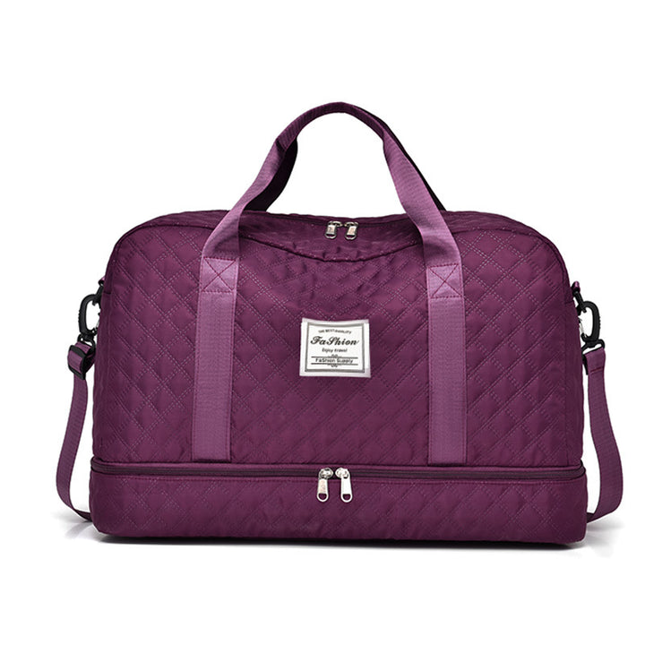 Quilted Travel Duffel Bag Kalsten