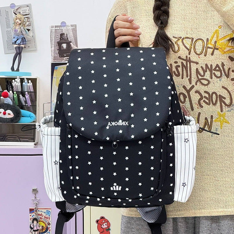 Stylish Star-Embellished Backpack Kalsten 1791205579