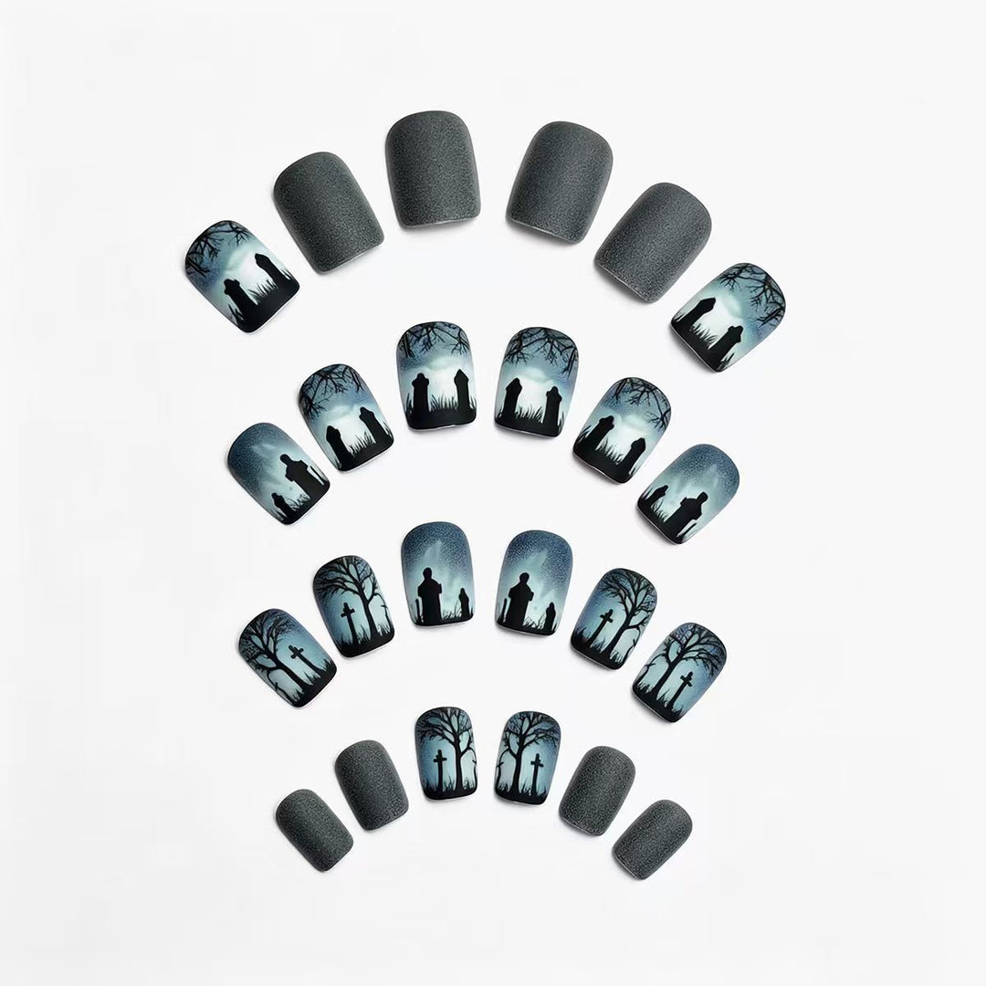 Artistic Gothic Nail Art Kalsten