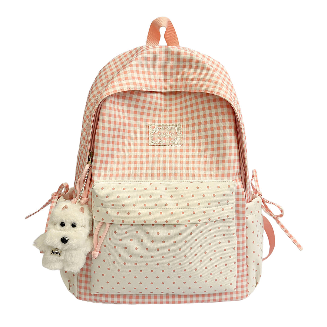 Chic Plaid Backpack Kalsten