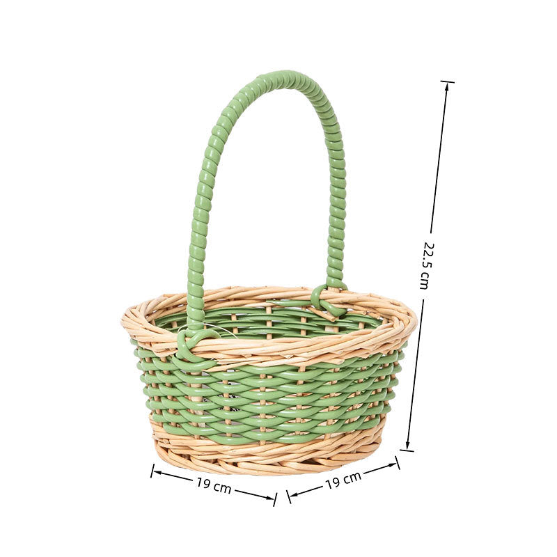 Decorative Woven Flower Basket Kalsten