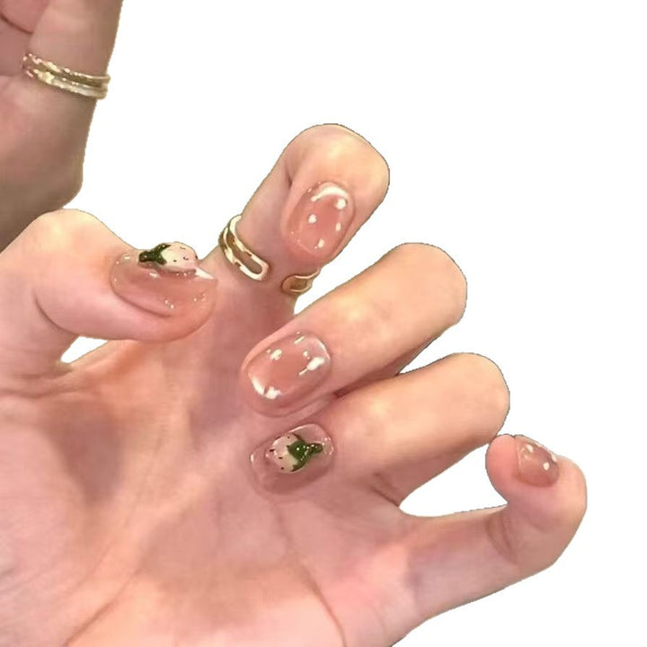 Artistic Floral Press-On Nails Kalsten 1787395011