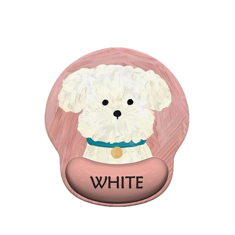 Cute Pet-Themed Mouse Pad