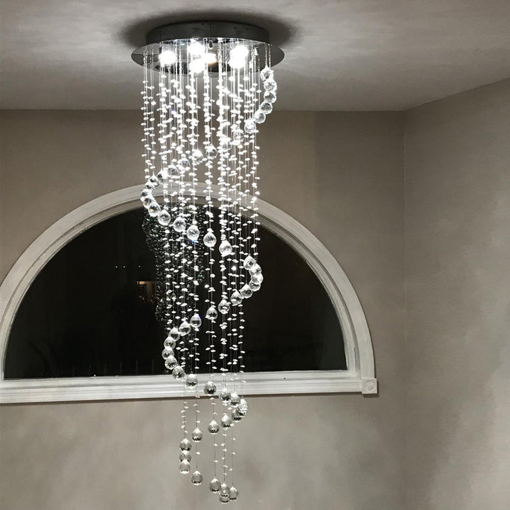 Cascade Crystal Chandelier