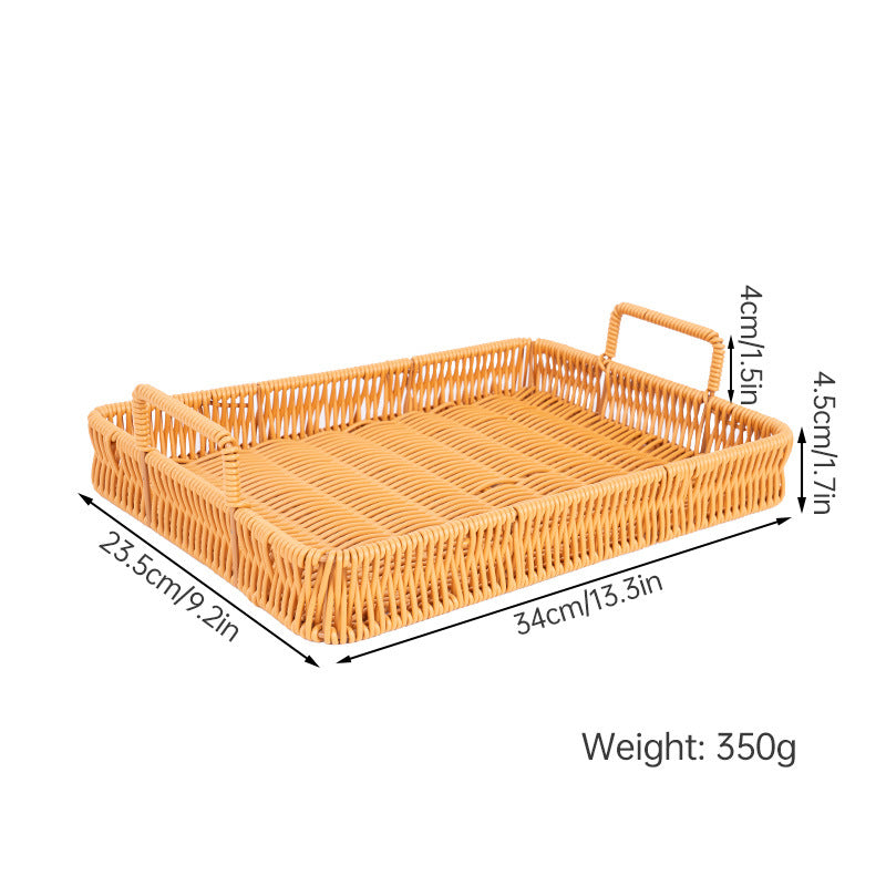 Handwoven Serving Tray Kalsten
