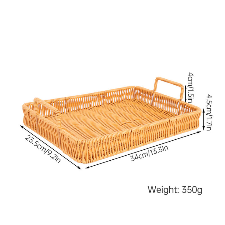 Handwoven Serving Tray Kalsten