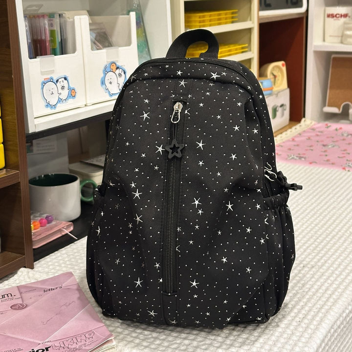 Star-Print Casual Backpack Kalsten