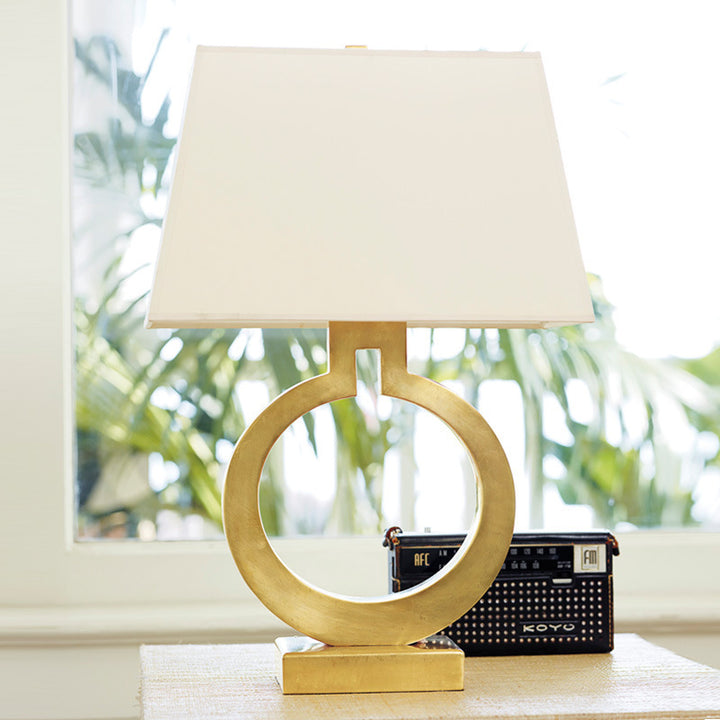 Modern Circle Design Table Lamp