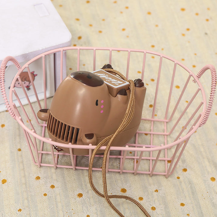 Ladies handheld fan in cute animal design Kalsten
